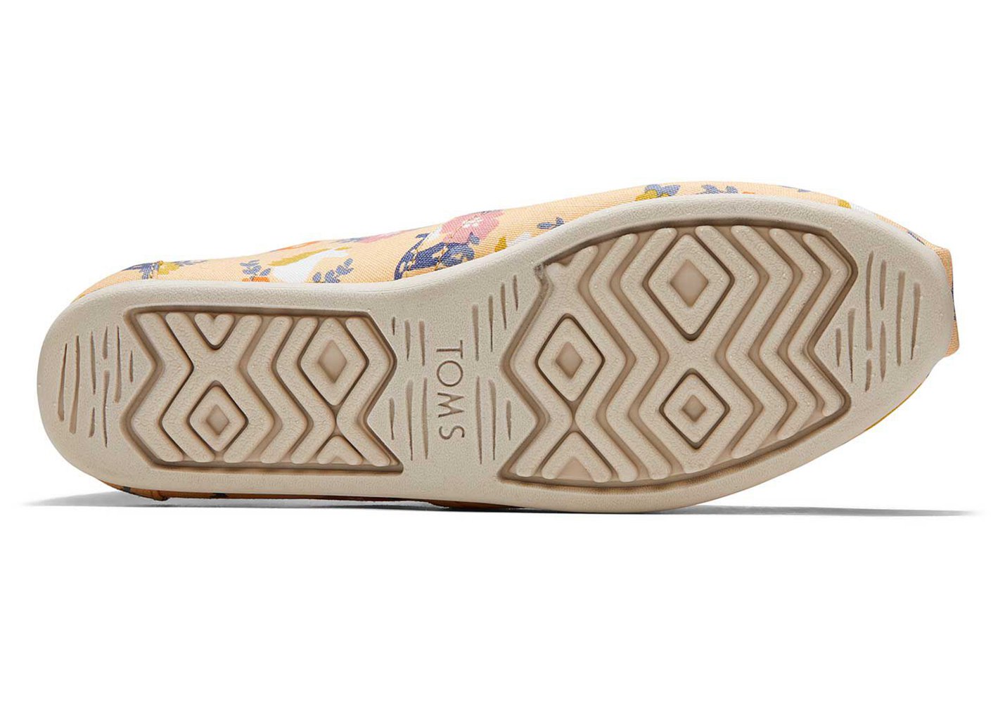 Toms Alpargata Floral Horse Espadrille Apricot - Womens - 78169-XZUT